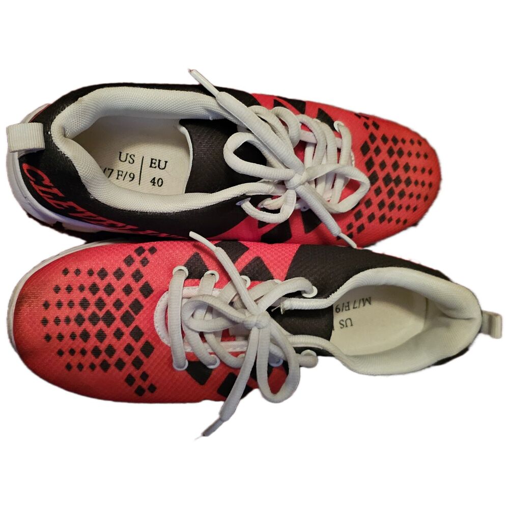 Cleveland shoes Brown Orange like Browns football team Worn a few times M7/W9 - Picture 6 of 8